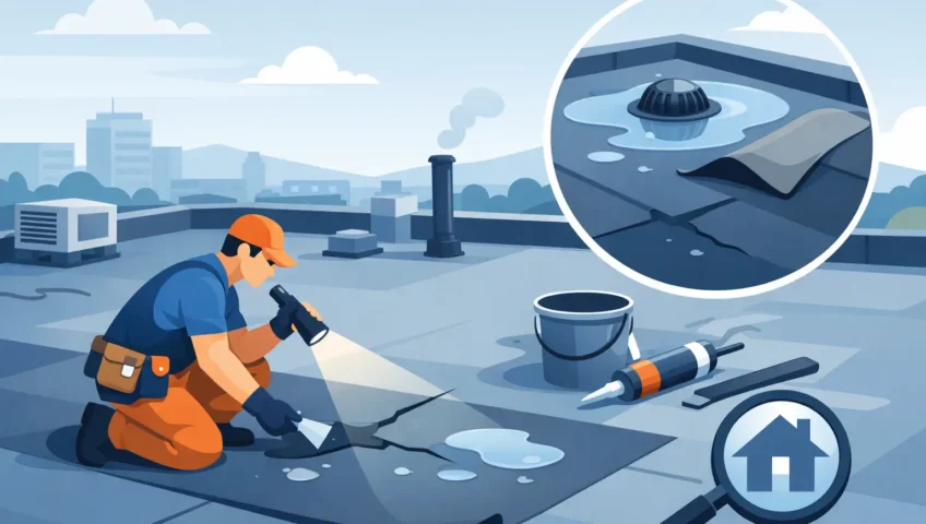 Flat Roofing Repairs Near Me: What to Check