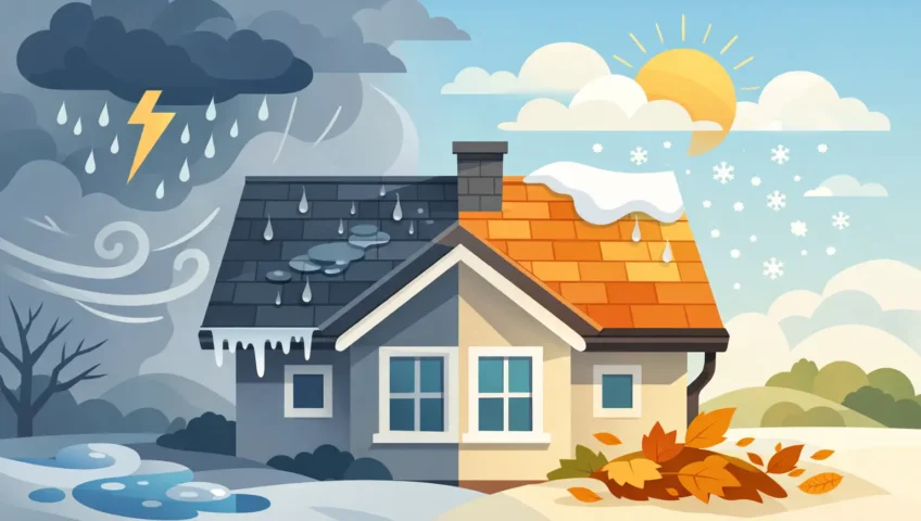 How Weather in the UK Affects Your Roof