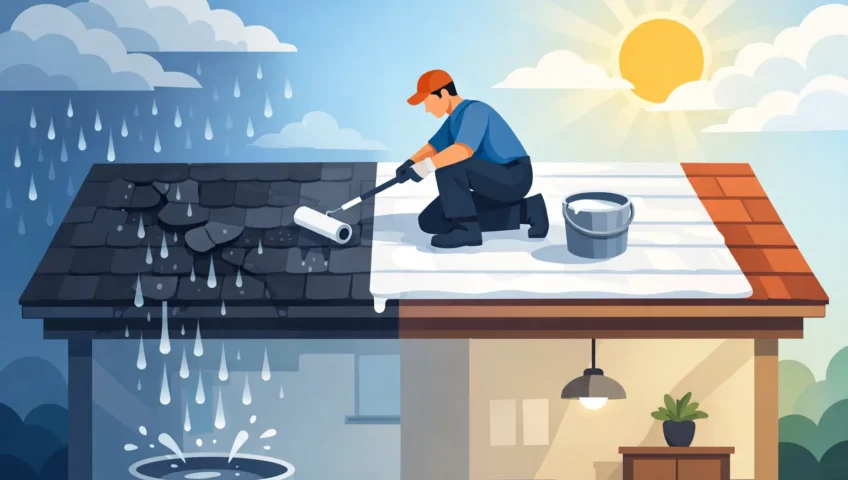 Can Roof Coatings Stop Leaks?