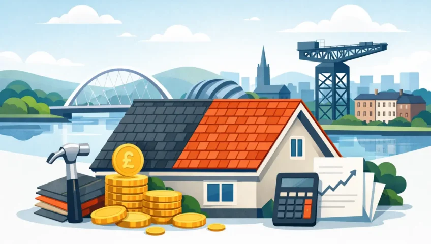How Much Does a New Roof Cost in Glasgow?