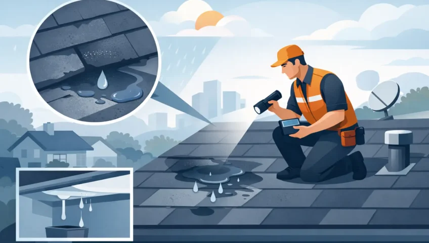 A Practical Guide to Roof Leak Detection