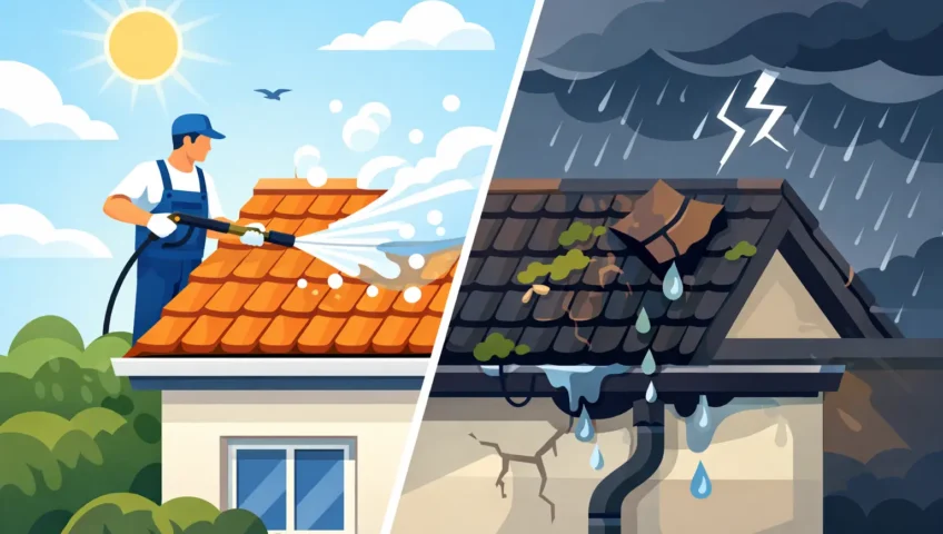 Can Roof Cleaning Prevent Damage?