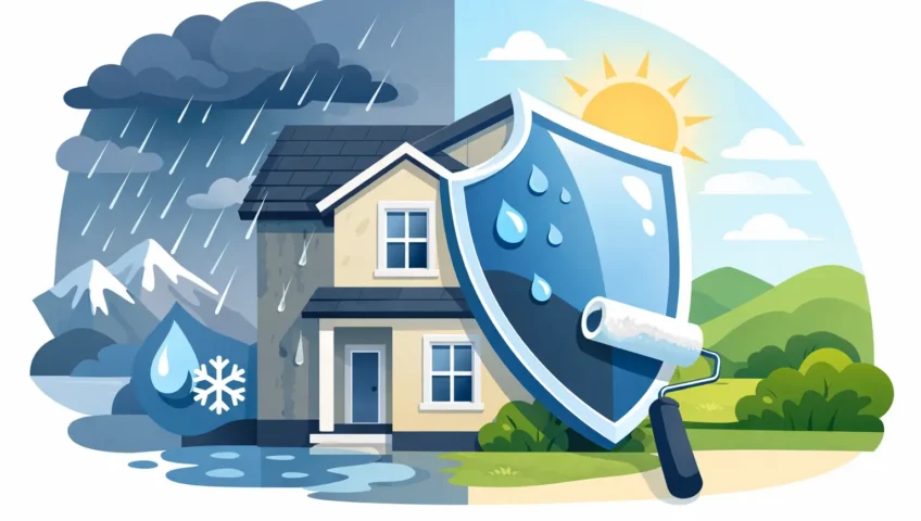 How to Protect Exterior Walls from Scottish Weather