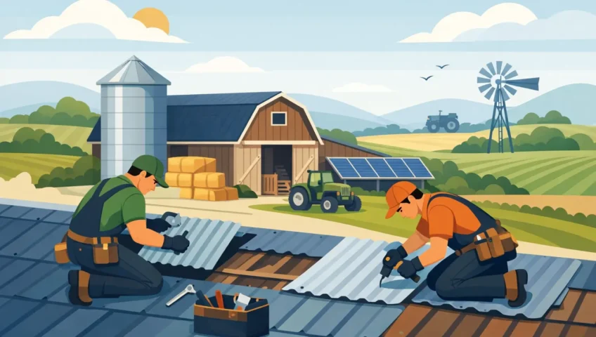 Practical Guide to Agricultural Roof Repairs