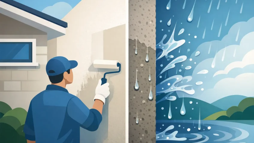 Are Wall Coatings Waterproof? What to Expect