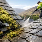 Best Moss Removal Methods for Scottish Roofs