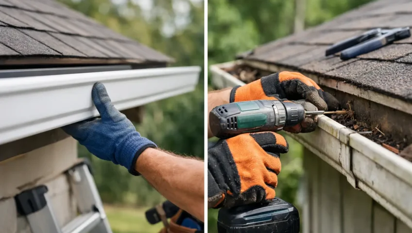 Gutter Replacement Versus Gutter Repair Explained