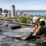 When Is Flat Roof Replacement Due in Hamilton?