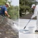 Roof Cleaning Versus Roof Coating Compared